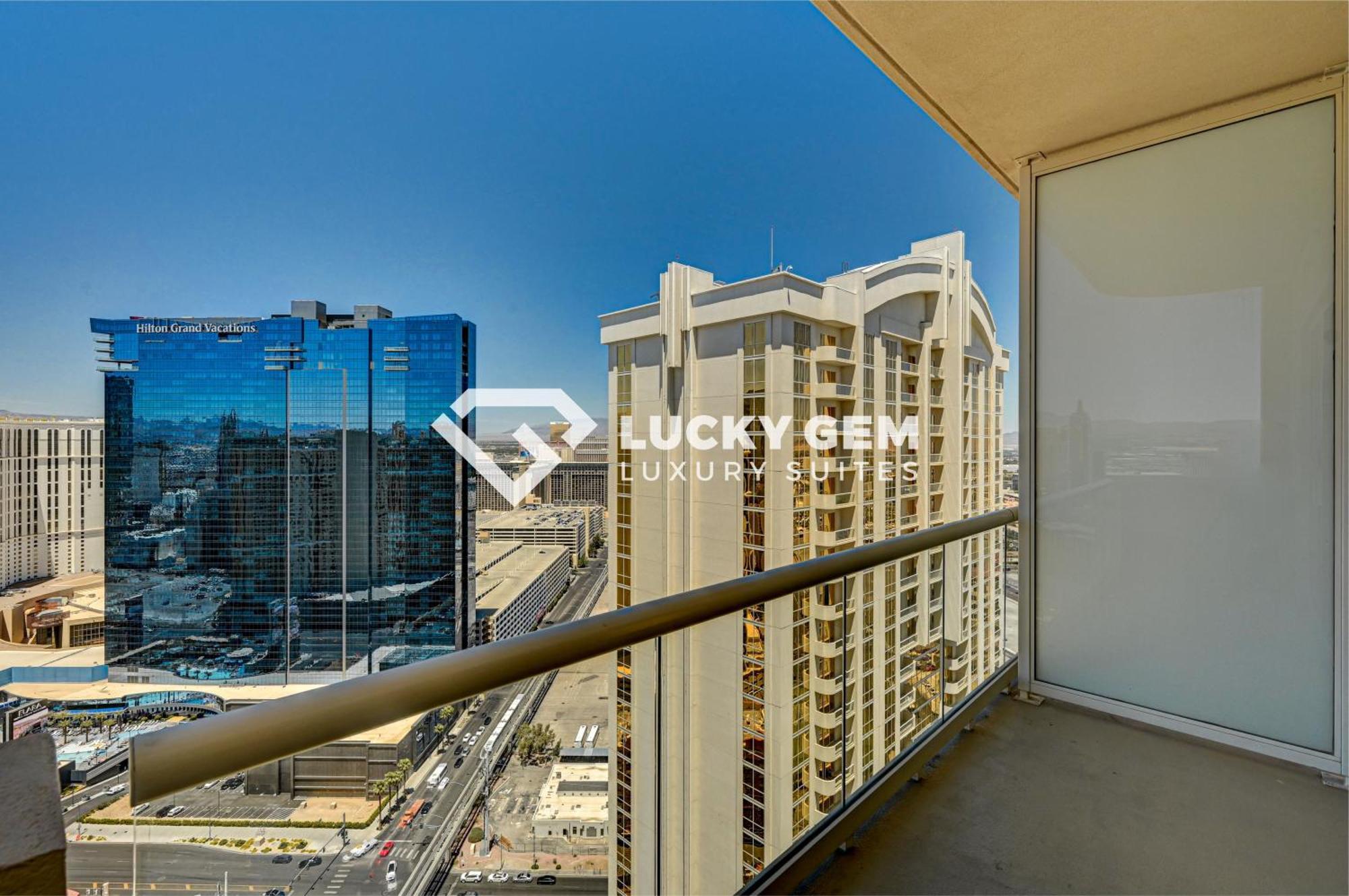 Lucky Gem Penthouse & Luxury Suites At Signature Resort, Balcony Strip View 3505 Las Vegas Eksteriør billede