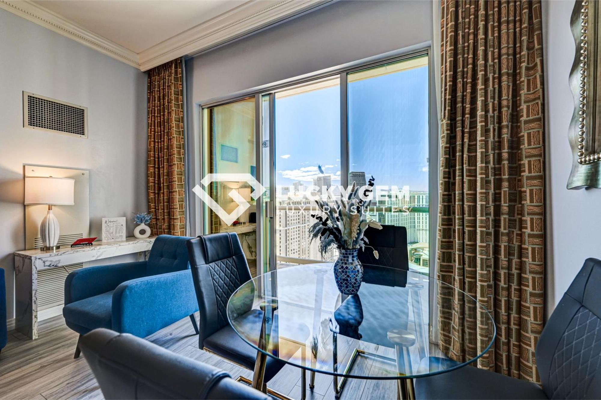 Lucky Gem Penthouse & Luxury Suites At Signature Resort, Balcony Strip View 3505 Las Vegas Eksteriør billede