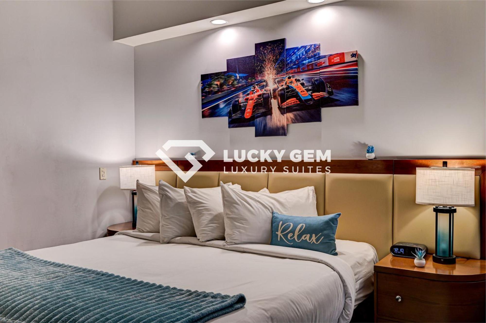 Lucky Gem Penthouse & Luxury Suites At Signature Resort, Balcony Strip View 3505 Las Vegas Eksteriør billede